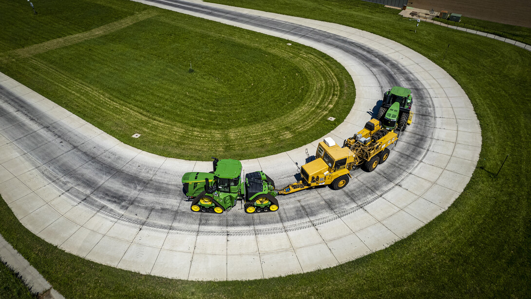 Tractors at the Nebraska Tractor Test Lab