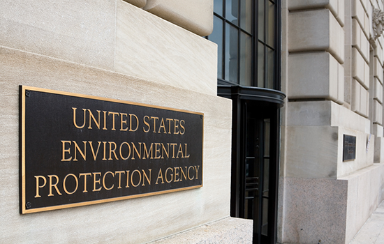 U.S. Environmental Protection Agency sign