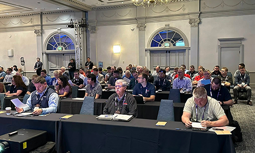 A group of attendees at the 2025 AEM Product Safety & Stewardship Conference